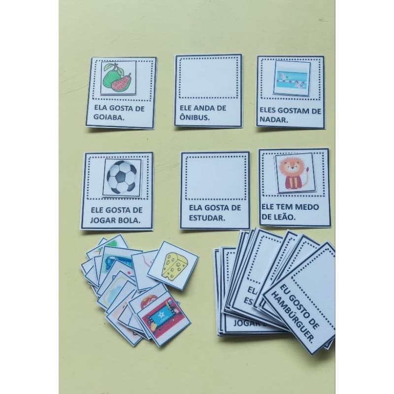 Jogo Pedagógico Complete com a Imagem