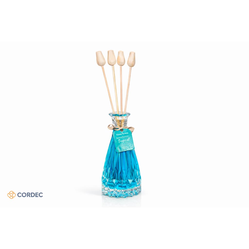 Difusor de Varetas Cônico Bella Luna Tropical 150ml Luxo Aromatizador Premium Alta Durabilidade Decoração Sala Quarto Es
