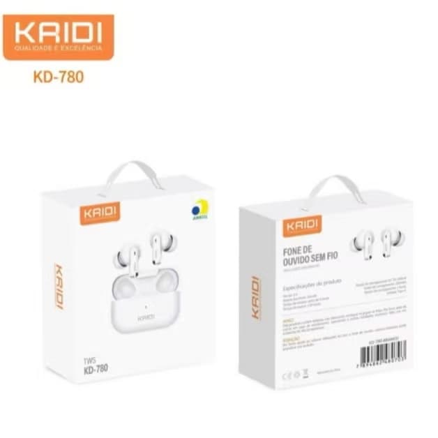 Fone de Ouvido Sem fio Bluetooth TWS  KD-780 ORIGINAL