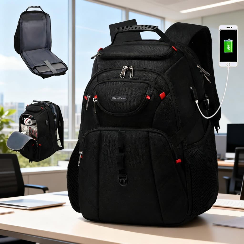 Mochila Masculina Executiva para Notebook Trabalho Faculdade Dia a Dia