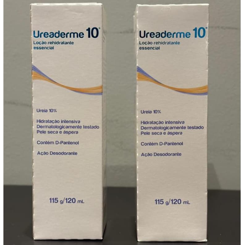 Kit C/2 Und Uraderme 10% Loção Rehid Essencial Nutriex 120ml