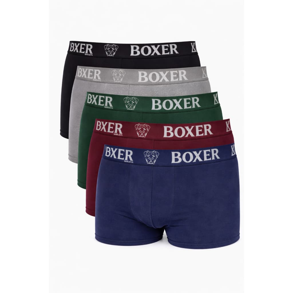 Kit C/6 Cueca Boxer Masculino Plus Size Microfibra Box Long Leg Revenda