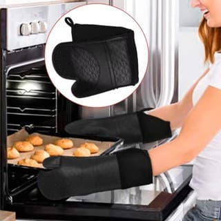 Luva Térmica Para Forno Luva Termicas Cozinha Pegador Térmico Protetora Silicone Churrasco