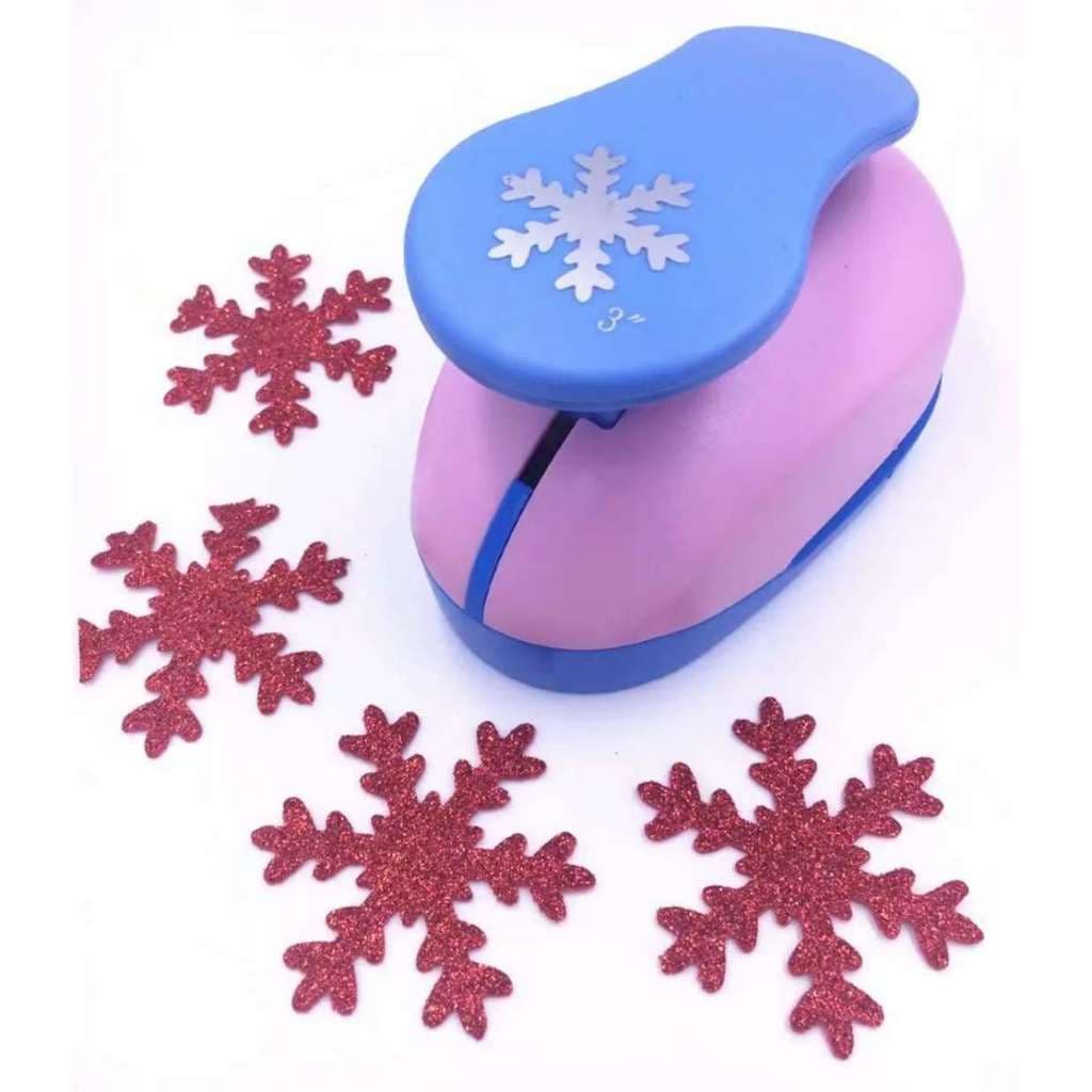 Furador Scrapbook Complexo floco de neve 38mm Papel Tec.
