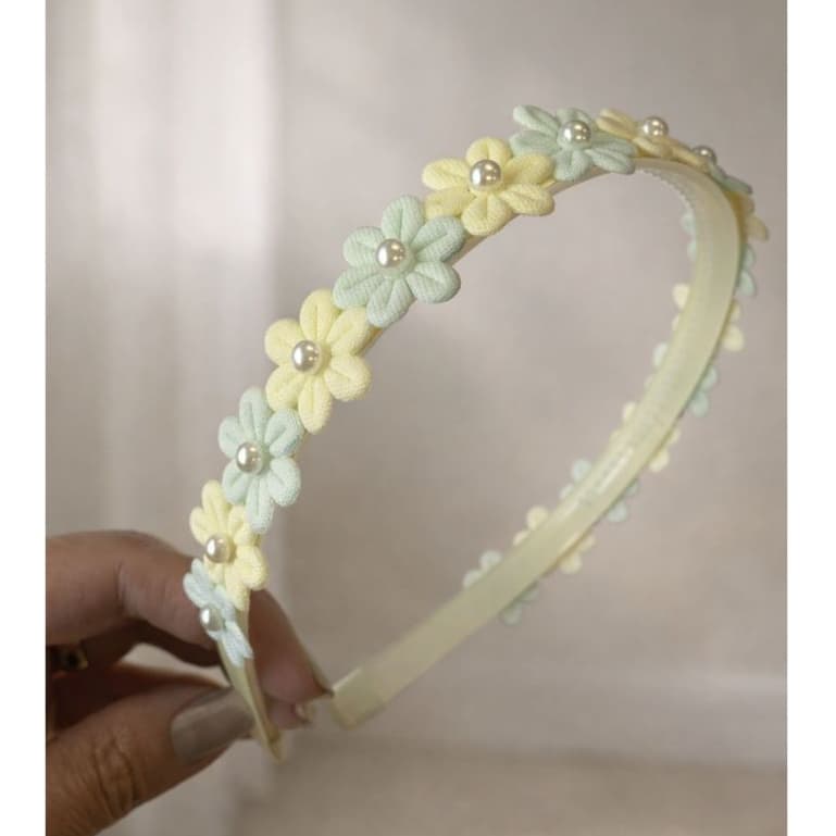 Arquinho Flor Tiara Florzinha Menina Tiara infantil perolas Arquinho copa do mundo Tiara Brasil