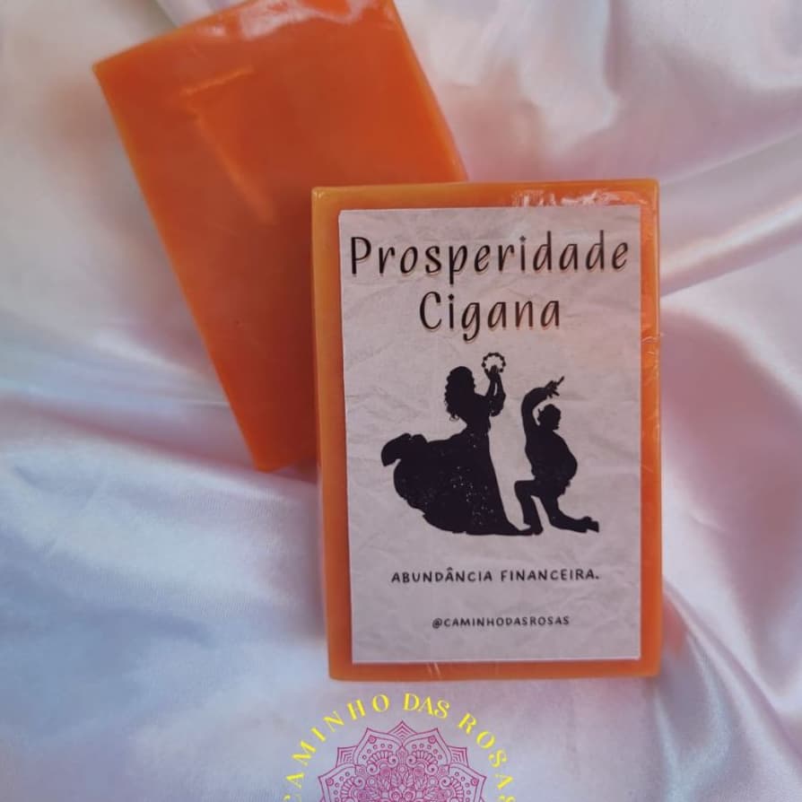 SABONETE ARTESANAL ENERGÉTICO PROSPERIDADE CIGANA
