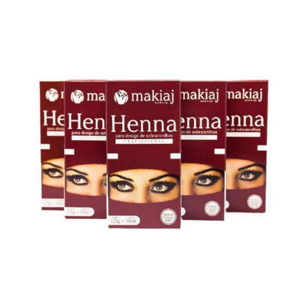 Henna para Sobrancelhas Makiaj com Fixação Prolongada 1,5g