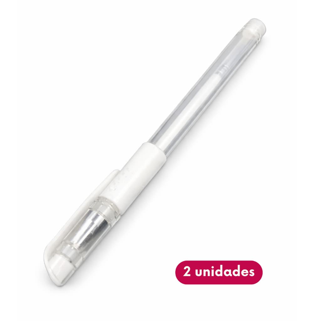 Kit 2 Canetas Gel Branca para Marcação de Sobrancelhas | Design e Micropigmentação