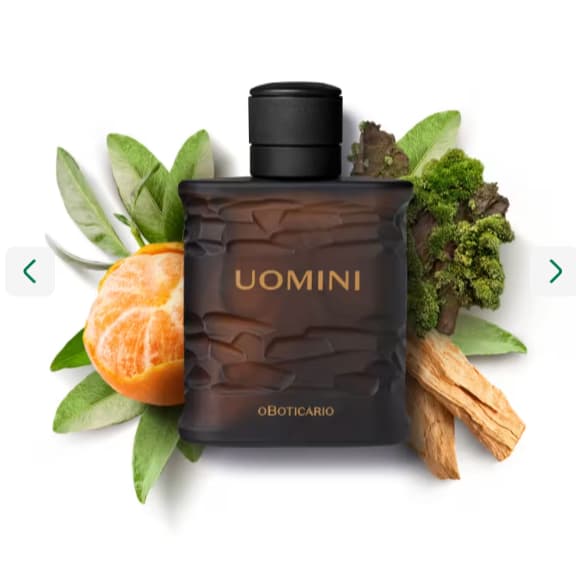 Perfume Masculino Uomini: Uomini, Black ou Spirit, 100ml O Boticário Original e Marcante