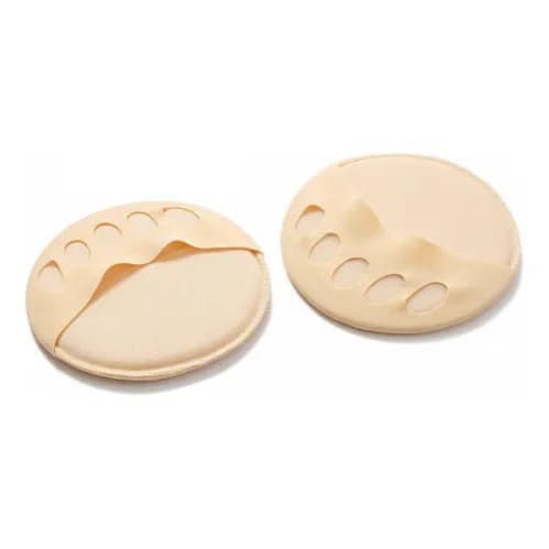 Almofada de Silicone Gel Antepé Bege com Alívio da Dor para Pés