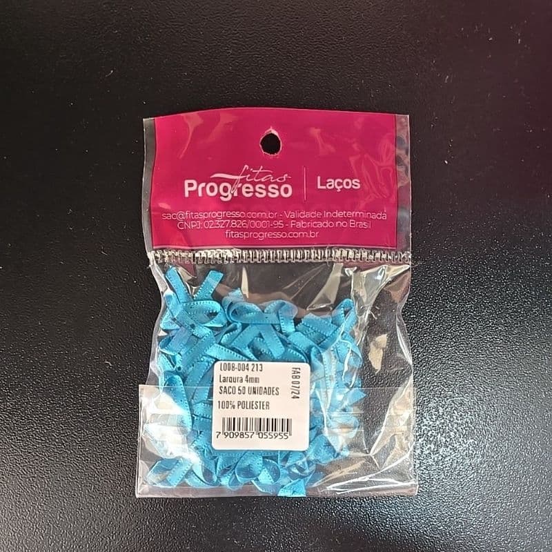 Laço Cetim 4mm 50un Progresso