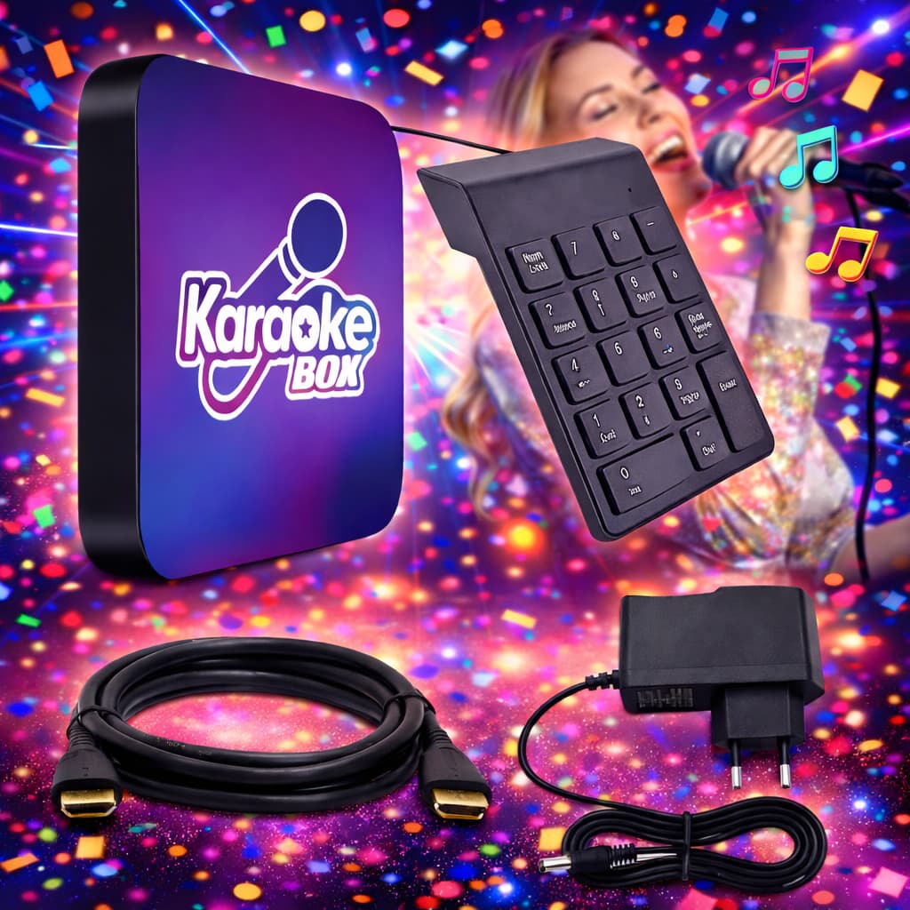 Karaoke Box O Melhor Do Brasil Com Centenas De Músicas Envio Rapido