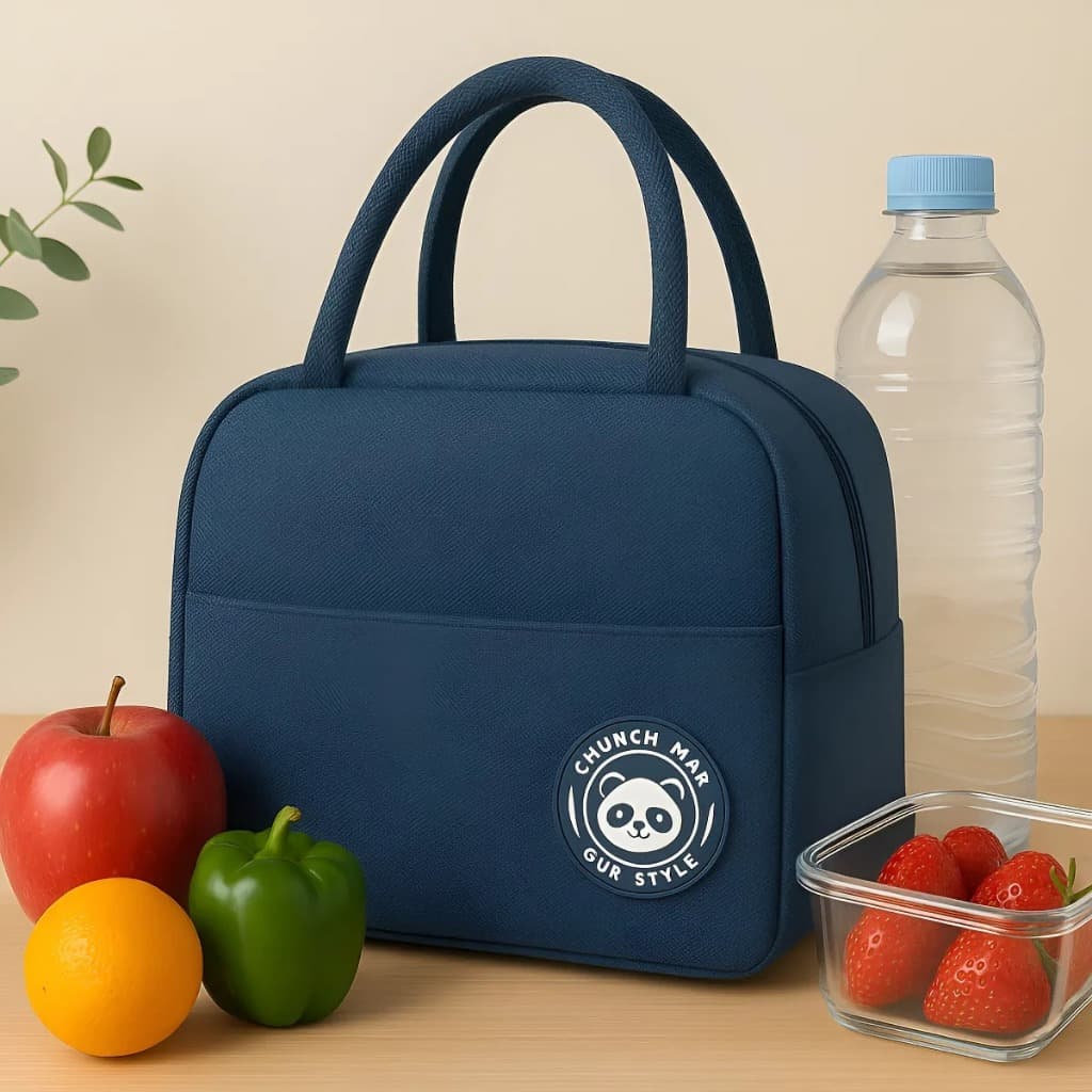 Bolsa Térmica Portátil de Mão Lancheira Marmita Piquenique Prático