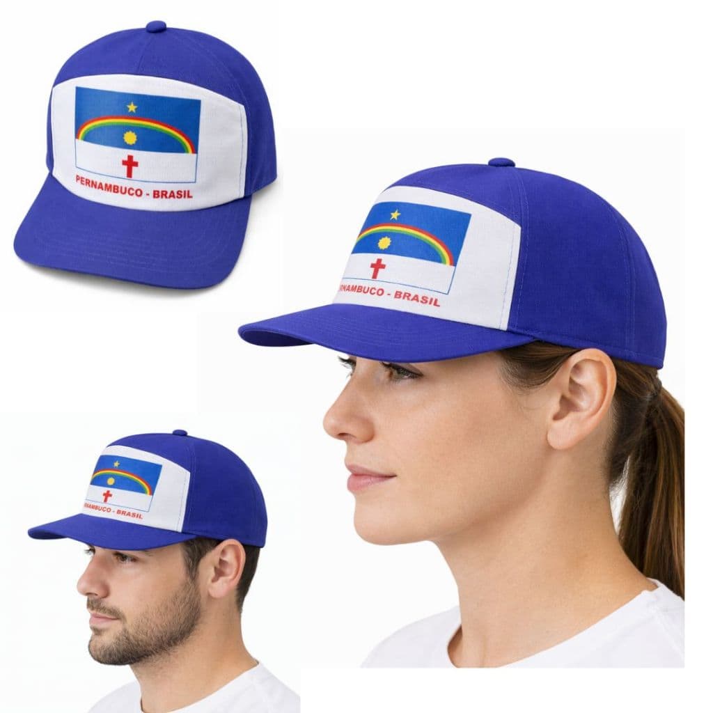 Boné Bandeira De Pernambuco PE Unissex