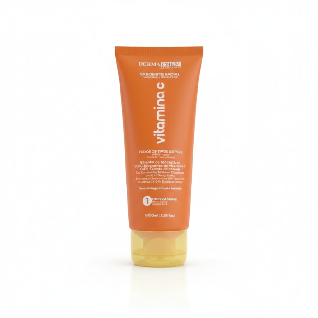 Sabonete Vitamina C Anti Idade Com Ions Dermachem 100ml