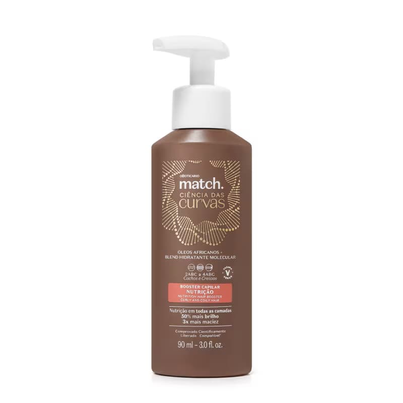Booster Capilar Nutrição Match Ciência das Curvas 90ml