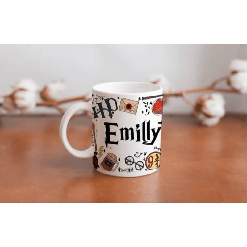 CANECA PERSONALIZADA HARRY POTTER COM NOME FRASE PARA PRESENTEAR XICARA EXCLUSIVA