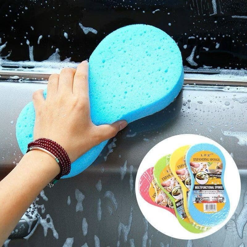 Esponja Multifuncional de Alta Densidade – Lavagem de Carro, Moto e Rodas | Super Absorvente