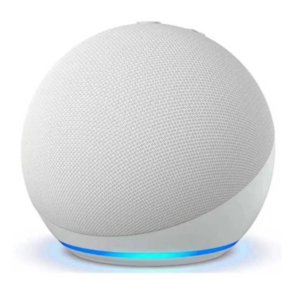 Caixa Som Bluetooth 5W Comando de Voz Via App LED RGB Estilo Alexa Portátil Escolha Sua Cor Estilo Alexa