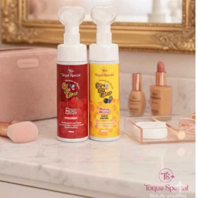 🍓 Espuma Facial Morango – Toque Special | Limpeza Suave e Refrescante 🍓✨