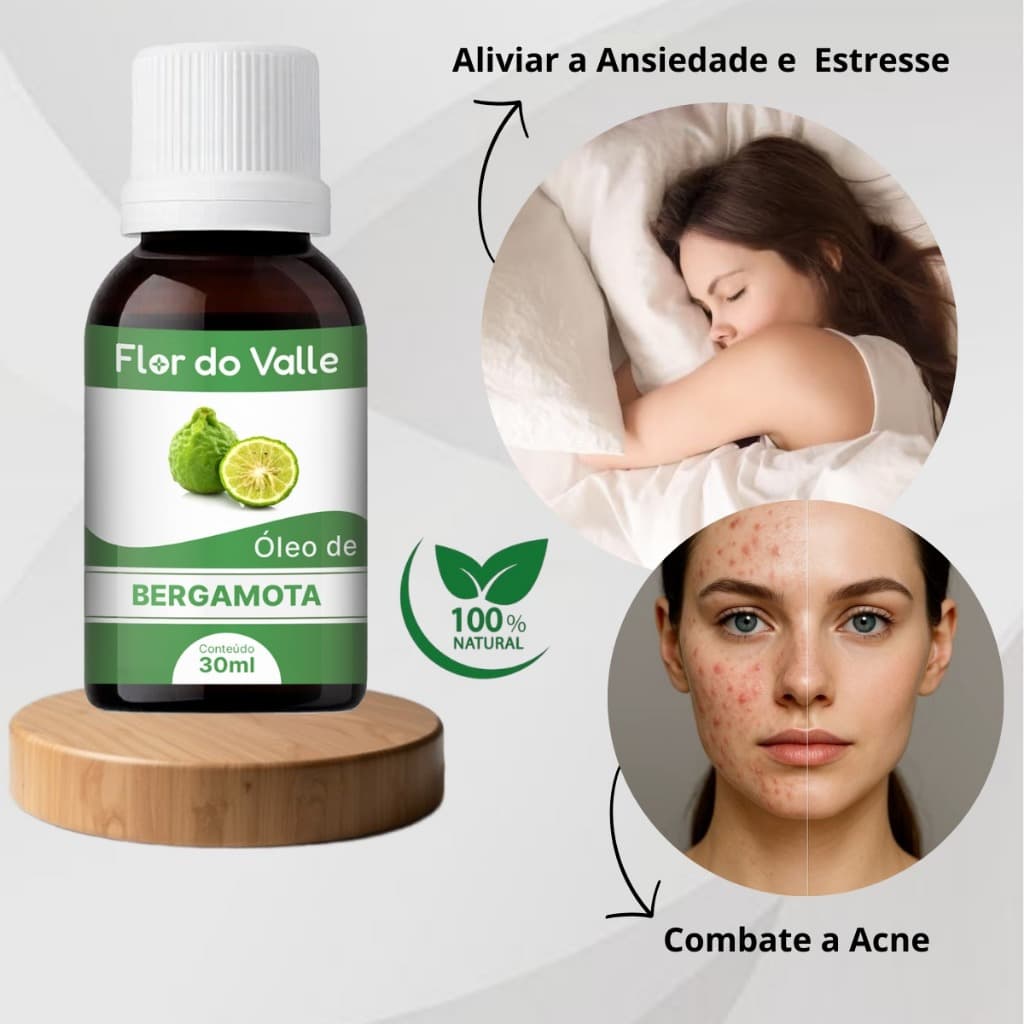 Óleo de Bergamota - Flor do Valle 30ml