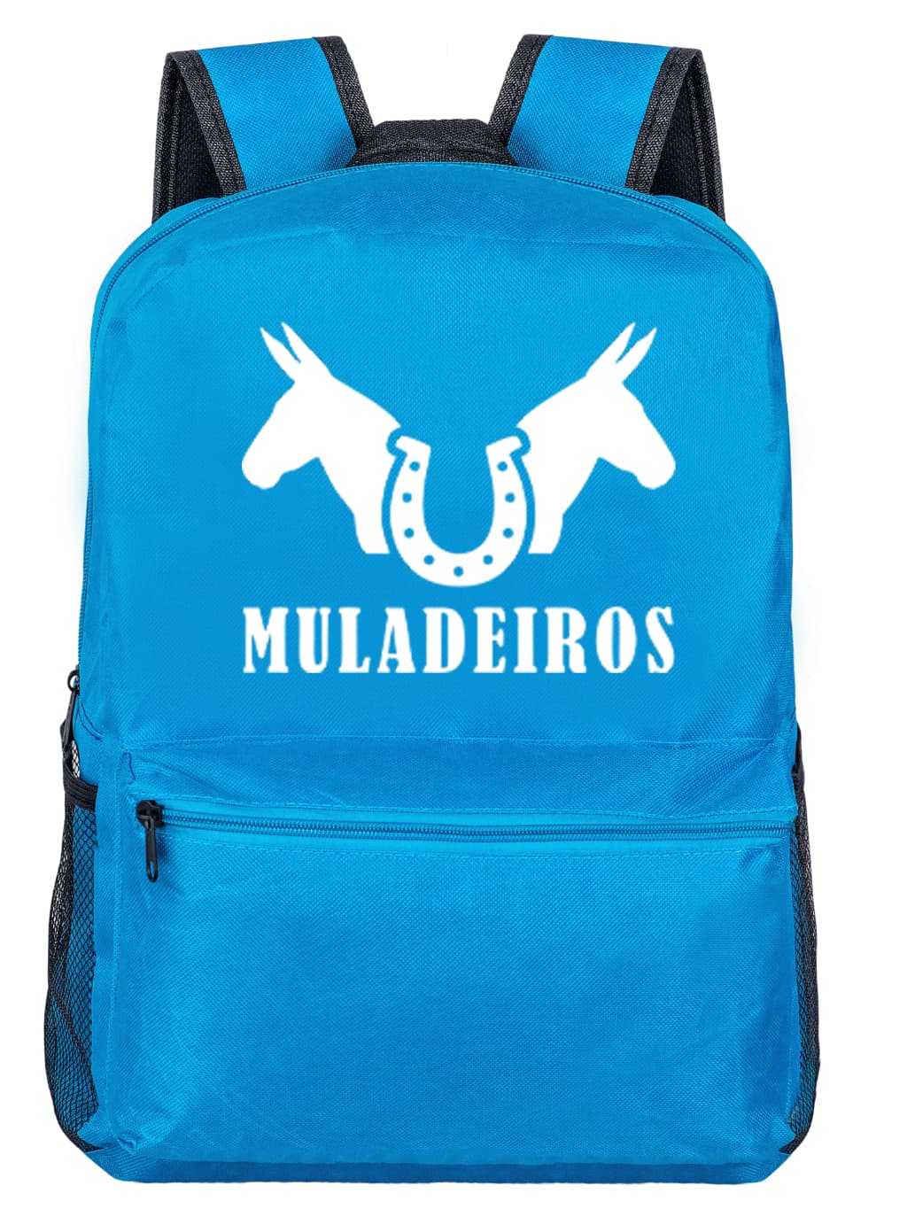 Mochila Muladeiros Masculina Feminina Reforçada Country Resistente Escolar Trabalho Estampa Cavalo
