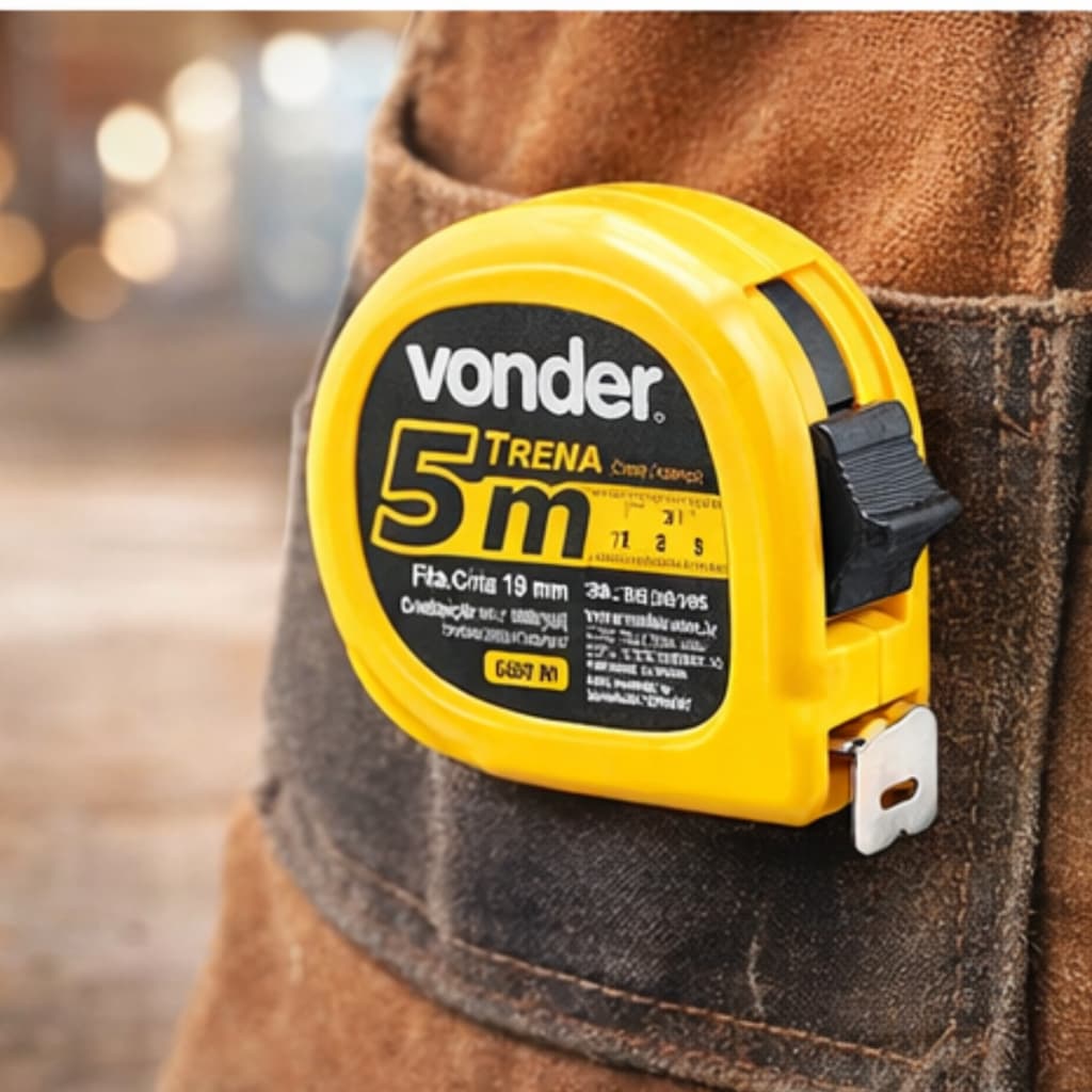 Trena Profissional De Aço 5M Original Vonder
