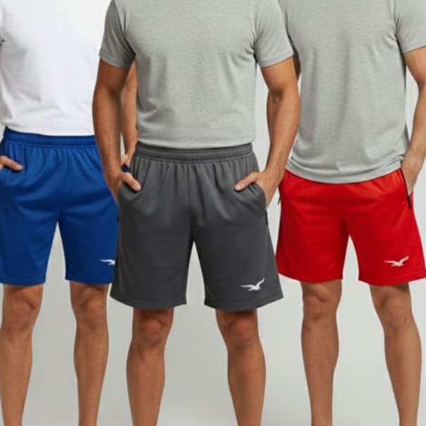 Kit 3 Bermudas Masculinas Cores Ideal Pra Usar No Dia-a-Dia  Bermudas De Alta Qualidade