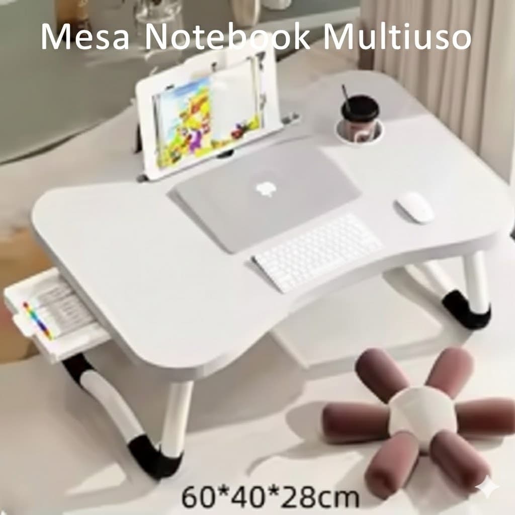 Mesa Suporte Portatil Notebook Multiuso Ajustavel Portatil Escritório