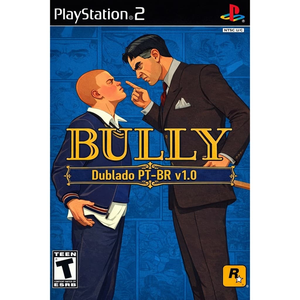 Bully Dublado PT-BR V1.0 PS2 DVD – 100% Português – ISO Traduzido – PlayStation 2 Desbloqueado