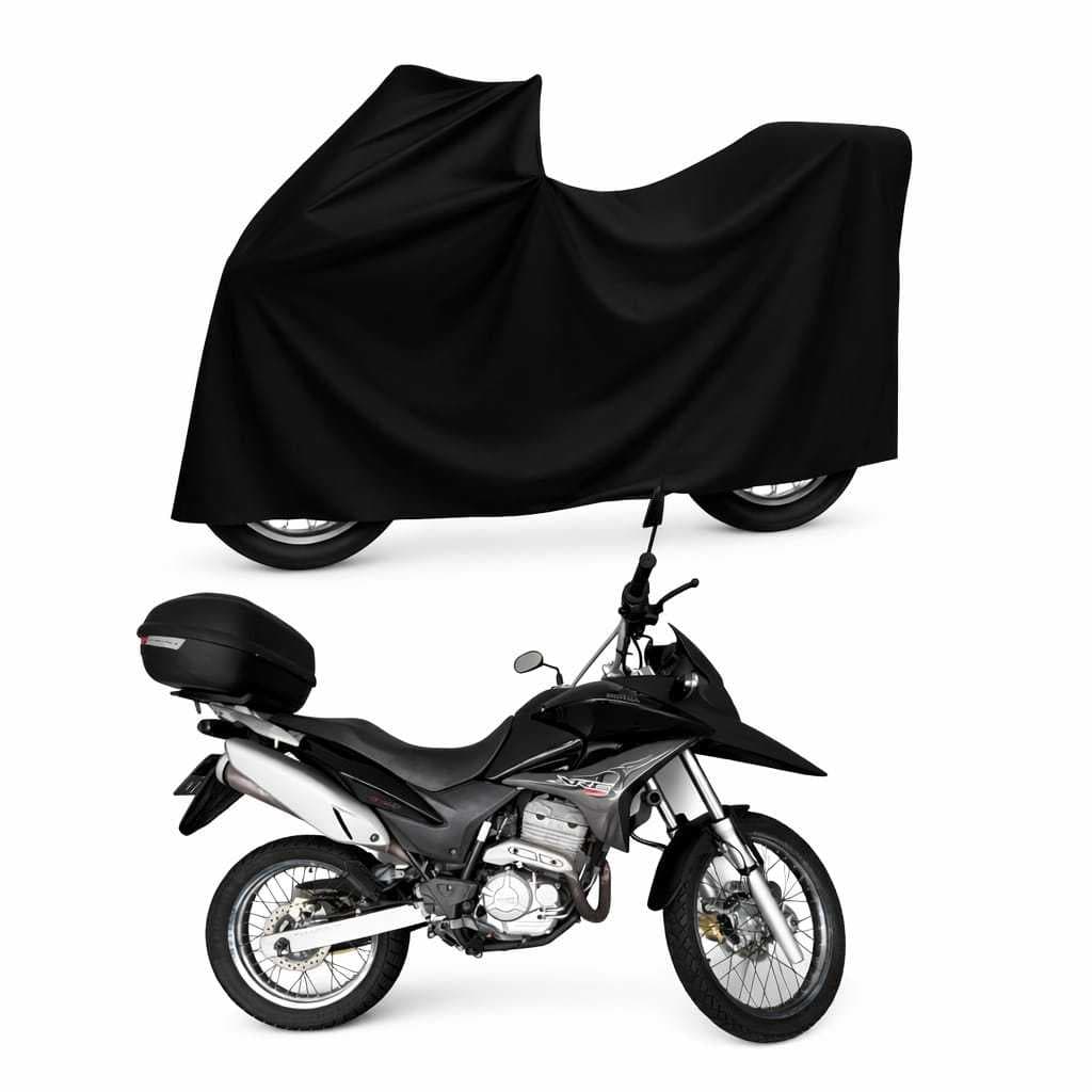 Capa Cobrir Moto Impermeável Proteção Sol Poeira Dejetos Para Xre Baú