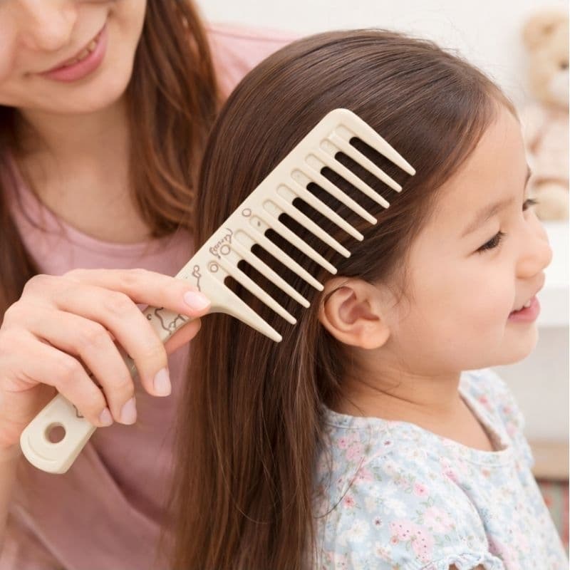Pente e Escova Variedades Grande Dente Largo e Fino Profissional Dia a dia Todos os Tipos de Cabelo Crespo Liso Cachos