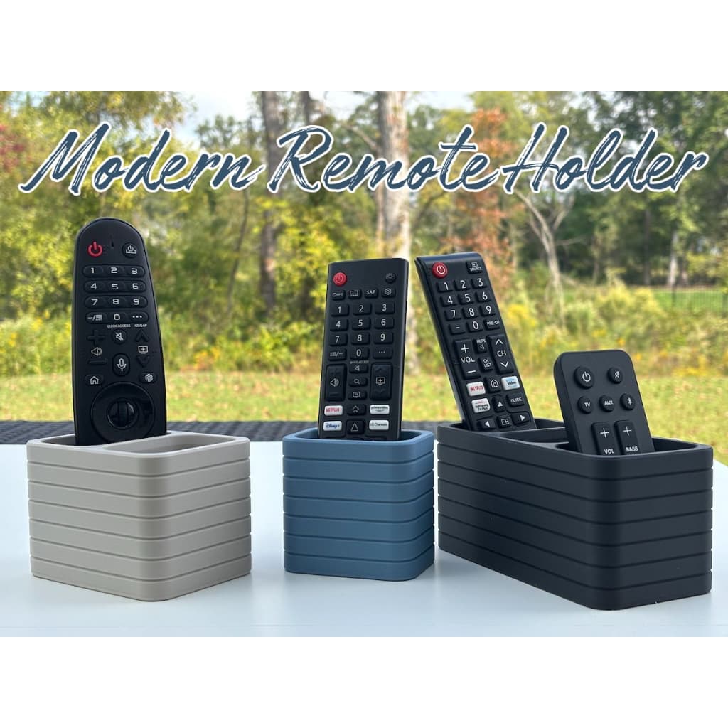Suporte Organizador de Controles Remotos – Porta Controle Moderno para Mesa