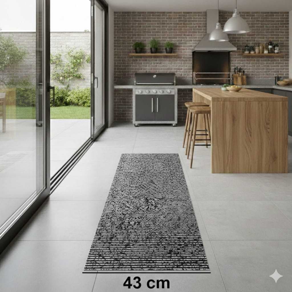 Passadeira Soft Não Escorrega 5,0mt X 43 cm Latgura