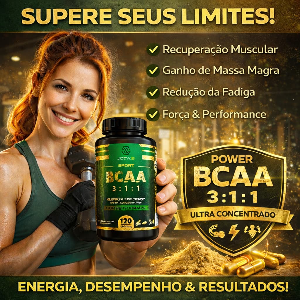 BCAA 120 Comprimidos | 1000MG