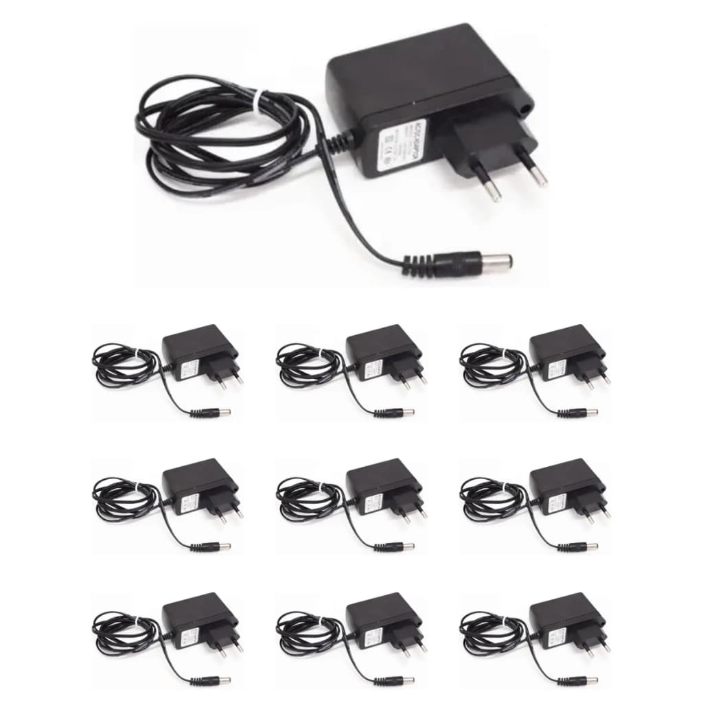 10x Mini Fonte P/ Cftv Rot 12v/1a Plug P4- Pctop Mfcp121a Biv