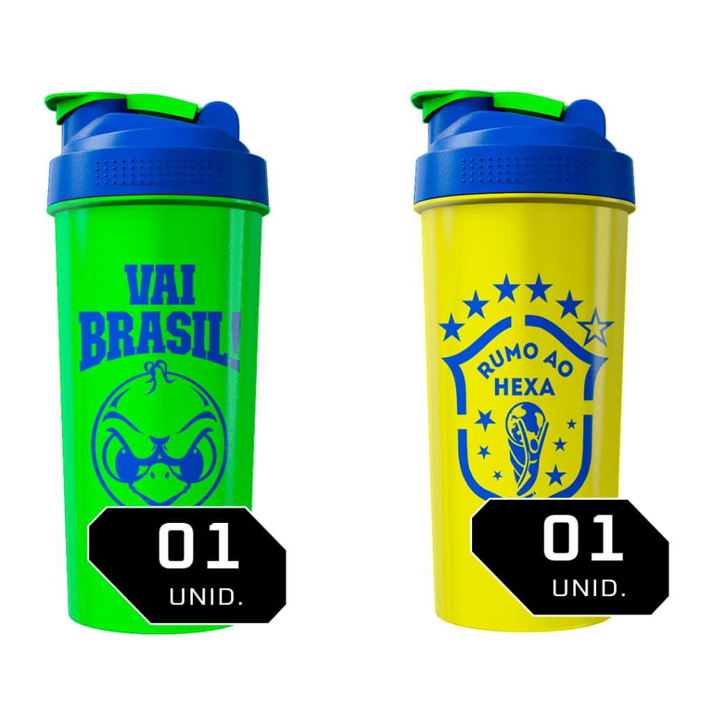 Kit 02 Coqueteleiras 600ml Copa do Mundo - Vários Modelos Promoção