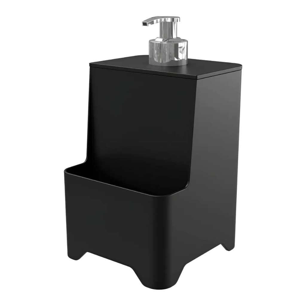 Porta Detergente Coza Single 500ml com Compartimento para Esponja