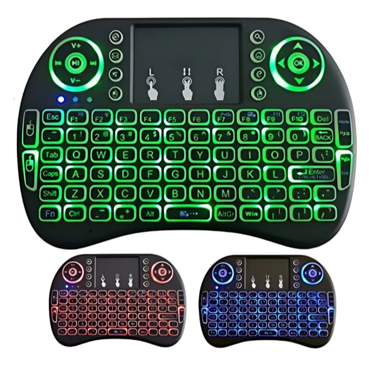 Mini Controle Teclado Smart Tv, Computador, Projetor,