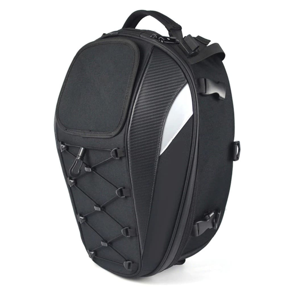 Bolsa Mochila Baú 2 Em 1 Bagageiro Moto E Costa Espancivel Expansível 37 L Capa Proteção Motoclicleta