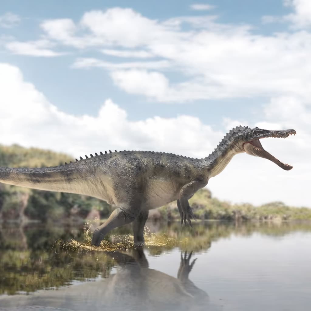 Figura De Ação Haolonggood Baryonyx 1:35 Original