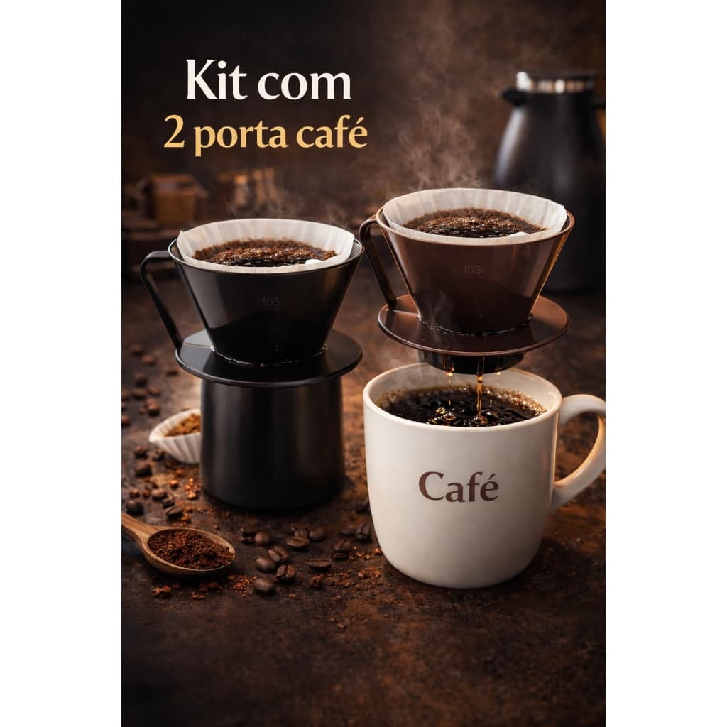 Suporte Porta Filtro de Café