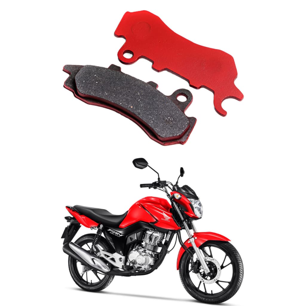 Pastilha De Freio Dianteira Honda CG TITAN FAN CARGO 160cc 2018 até 2014 C/Cbs Par