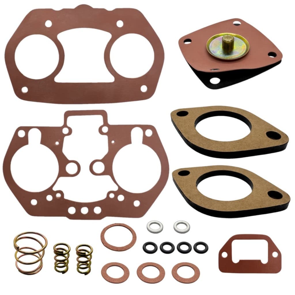 Kit Reparo Juntas Carburador Weber 40 44 IDF Diafragma Sem Pino (Baixo)