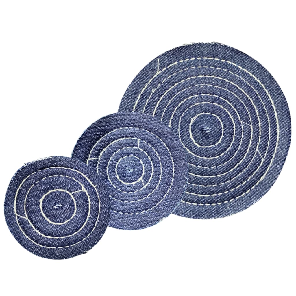 Rodas De Polimento Jeans 3,4,6 Polegadas