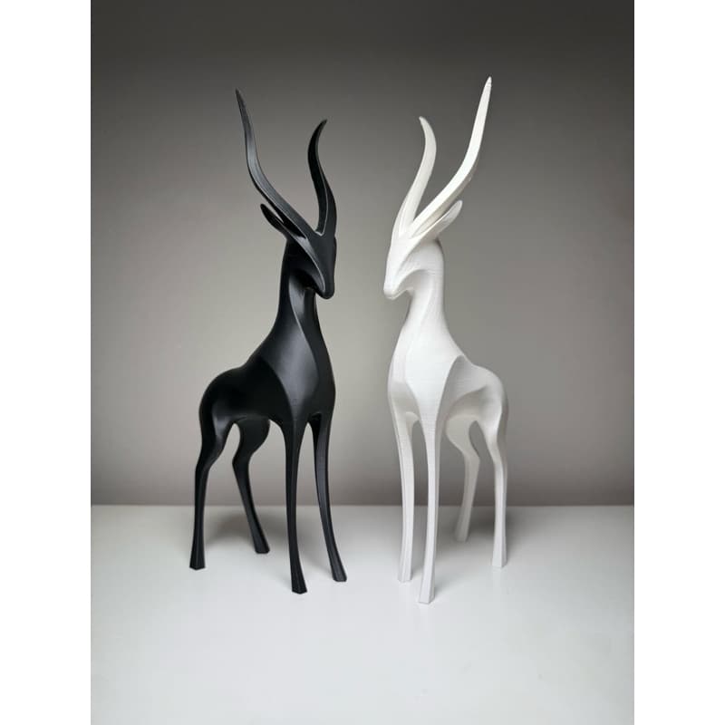Patrono Harry Potter 3D Decorativo Cervo Patronus Elegante Decoração Geek Minimalista
