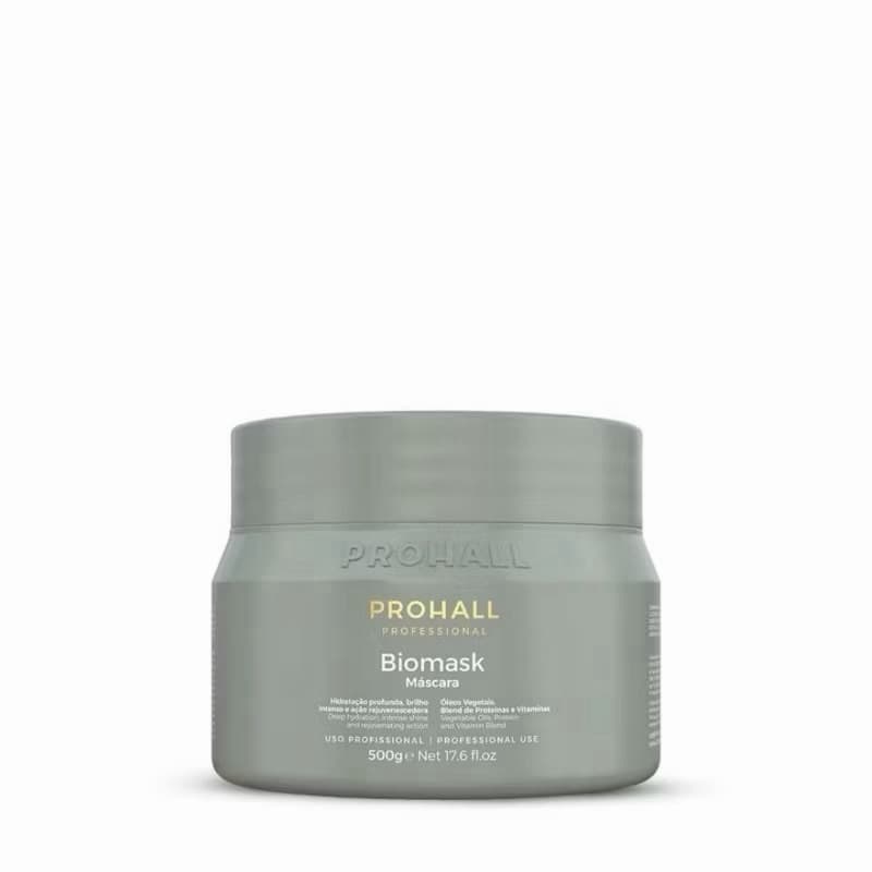 Mascara Capilar Biomask Prohall 500g Hidratação Profunda