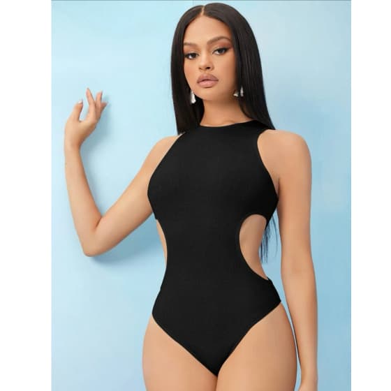 Body Modelador Lulu Estilo Recorte Moda Verão Alfaiataria em Suplex Premium Tamanho Unico 38/42 Tecido Grossinho Macio