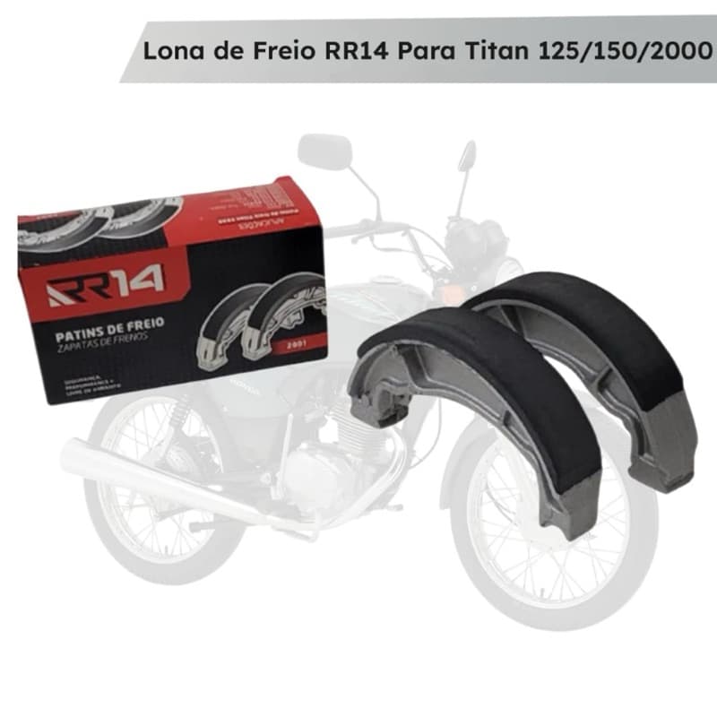 Lona de freio Titan 150 Cg 125/150 Fan 125/150