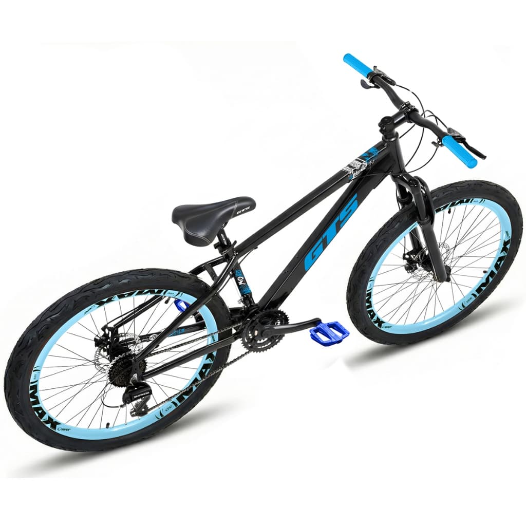 Bicicleta De Grau Gts On Freeride 21v Aro 26 Freios A Disco